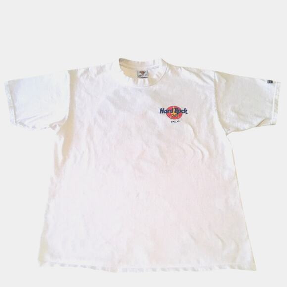 Hard Rock Cafe Dallas Heavy-T T-Shirt Sleeve Logo XLarge - Picture 5 of 7